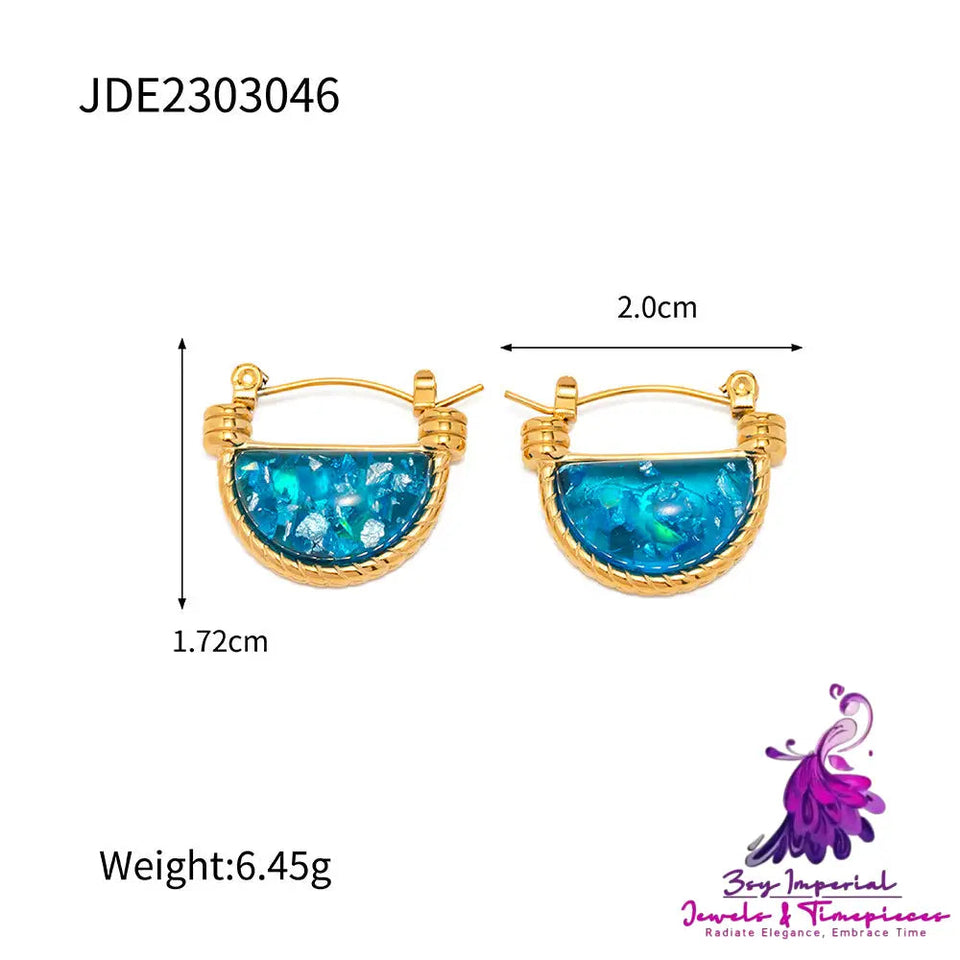 Fashion Basket Pendant Earrings Ring