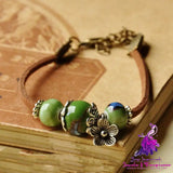 Cultural Ceramic Bead Bracelet