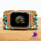 Large Turquoise Boho Watch Band