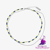 Colorful Handmade Beaded Necklace