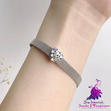 S925 Sterling Silver Beading Personality Watch Chain