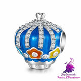 Cartoon Series Silver Beads Pendant