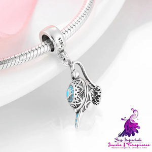 Cartoon Series Silver Beads Pendant