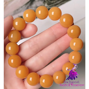 Gradient Bodhi Root Beads Bracelet