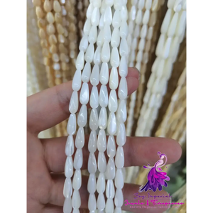 Deep Sea Shell Horseshoe Snail Straight Hole Beaded DIY