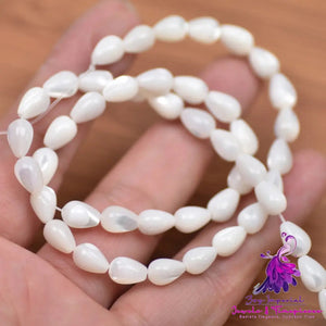 Deep Sea Shell Horseshoe Snail Straight Hole Beaded DIY