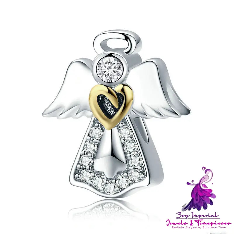 Guardian Angel Platinum Beads