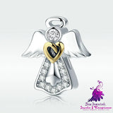 Guardian Angel Platinum Beads