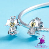 Guardian Angel Platinum Beads