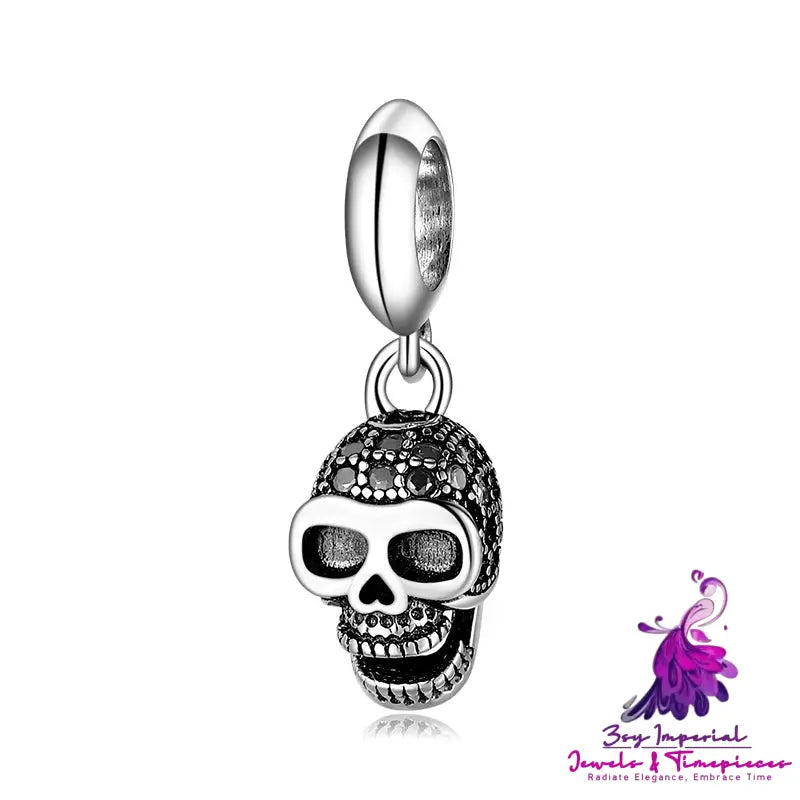 Halloween Skull Clown Beads Pendant