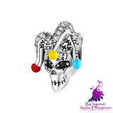 Halloween Skull Clown Beads Pendant