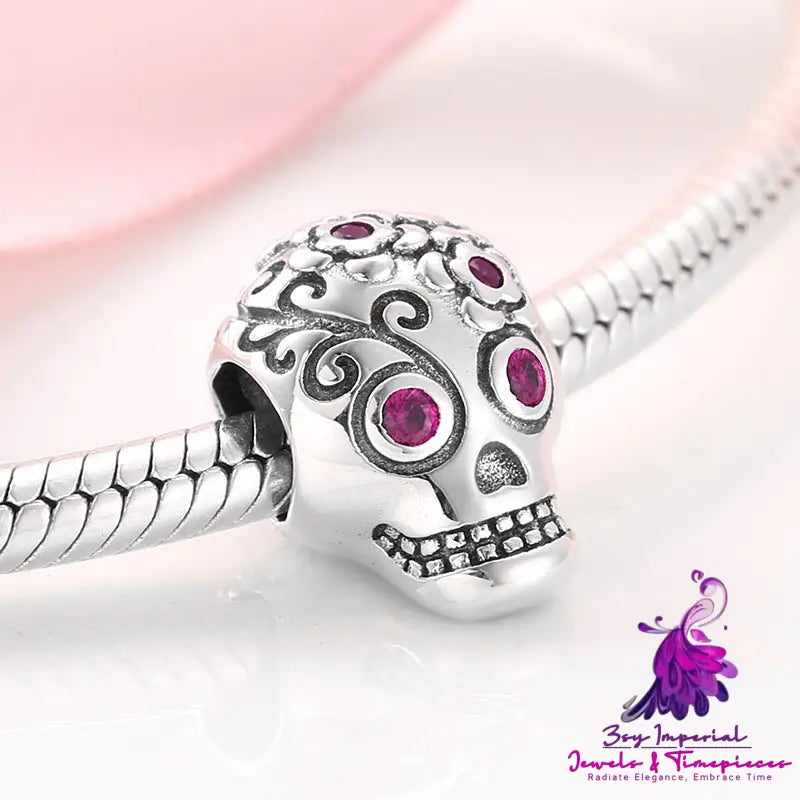 Halloween Skull Clown Beads Pendant