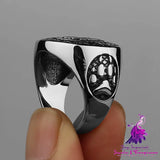 Viking Rune Bear Claw Ring