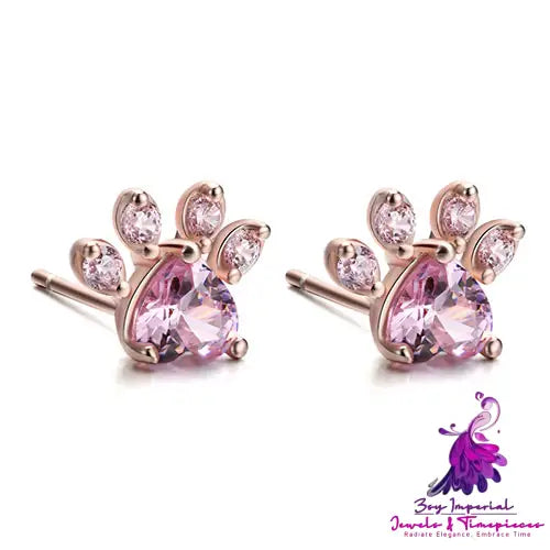 Animal Paw Ring Jewelry Set for Women