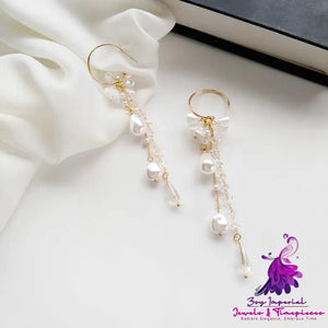 S925 Silver Needle Beautiful Long Earrings