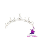 Rhinestone Crown Forest Fairy Headdress