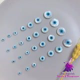 Scattered Pearl Beimu Evil Eye Necklace