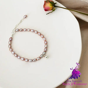 Freshwater Pearl Bell Bracelet