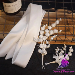 Bride Bell Orchid Several Branches Hairpin Hairband