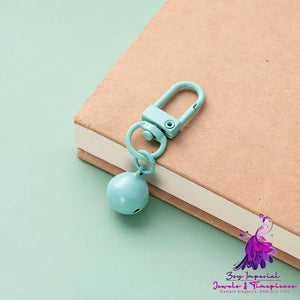 Candy Colored Bell Keychain