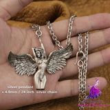 Belle Angel Sterling Silver Pendant