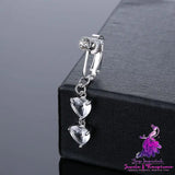 Punch Free Zircon Bellybutton Stud