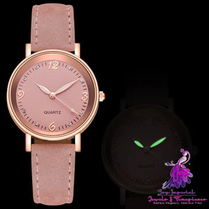 Glow In The Dark Casual Fashion Watch Belt