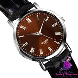 Casual Simple Belt Quartz Watch