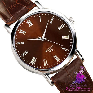 Casual Simple Belt Quartz Watch