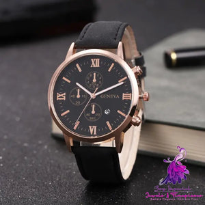 Six Hands Casual Belt Men’s Watch