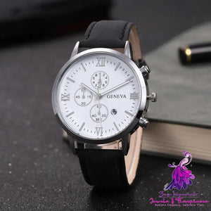 Six Hands Casual Belt Men’s Watch