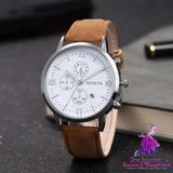 Six Hands Casual Belt Men’s Watch