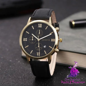 Six Hands Casual Belt Men’s Watch