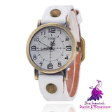 Retro Neutral Digital Women’s Casual Watch