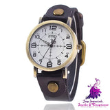 Retro Neutral Digital Women’s Casual Watch