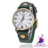 Retro Neutral Digital Women’s Casual Watch