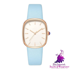 Elegant Square Plate Women’s New Quartz Watch