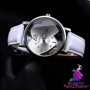 Simple Hollow Women’s Fashion Belt Watch