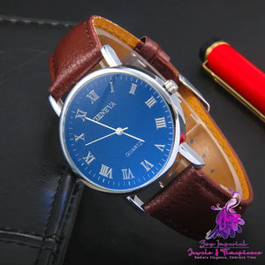 Stylish Men’s Belt Quartz Watch