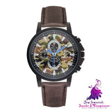 Camouflage Military Belt Watch