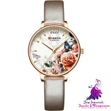 Simple Waterproof Belt Watch for Women