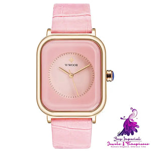 Quartz Belt Waterproof Ladies Watch