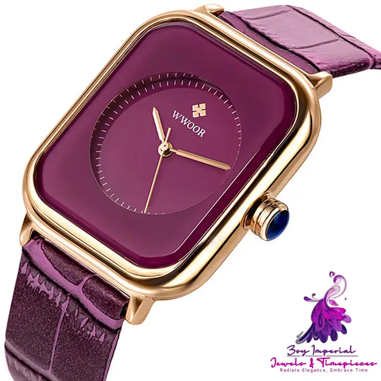 Quartz Belt Waterproof Ladies Watch