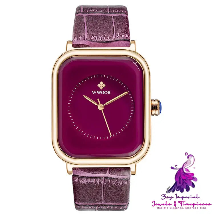 Quartz Belt Waterproof Ladies Watch