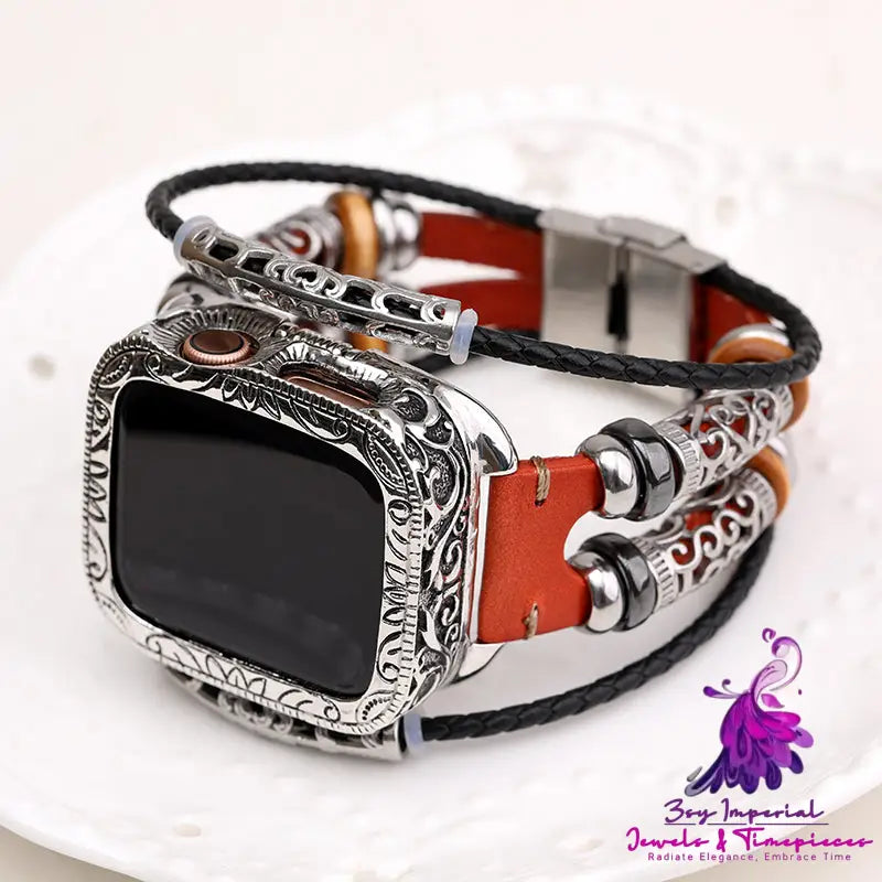 Ethnic Bezel Protective Watch Case