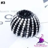 Rhinestone Bird’s Nest Hairpin