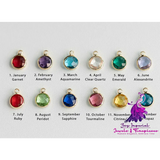 Birthstone Love Retractable Bracelet Can Be Engraved