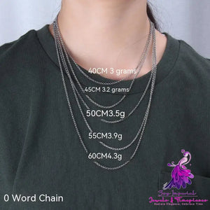 Black Cross Necklace For Women