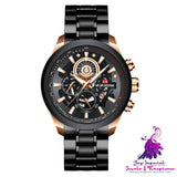 Black Gold Business Quartz Watch