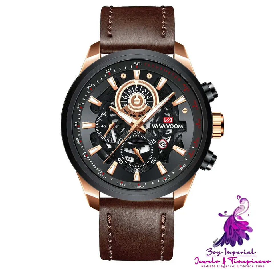 Black Gold Business Quartz Watch